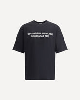 Logoed T-Shirt - BLACK | Base Blu