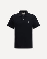 Maglia Polo Ami De Coeur a maniche corte - NERO | Base Blu