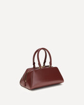 Antigona East-West small Handbag - BORDEAUX | Base Blu