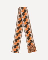 Geometric design Scarf - MULTICOLOUR | Base Blu