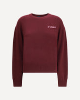 Maglione con logo  - BORDEAUX | Base Blu