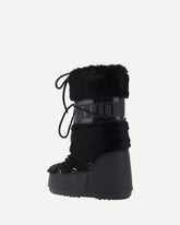 Icon Faux Fur Boots - BLACK | Base Blu