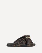 Satin Slide Sandals - MULTICOLOUR | Base Blu