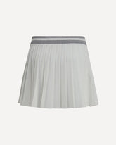 Gonna Pleated  - BIANCO | Base Blu