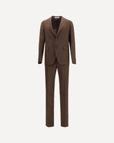 Virgin Wool Suit - BROWN | Base Blu
