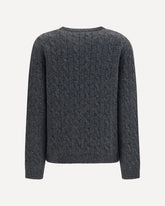 Maglione in lana vergine - GRIGIO | Base Blu