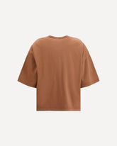 Oversized cotton jersey T-shirt - RED | Base Blu