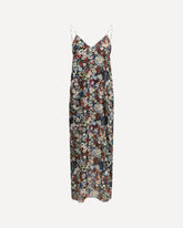 Taja maxi Dress - BLACK | Base Blu