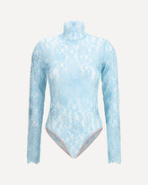 Lace Bodysuit - LIGHT BLUE | Base Blu