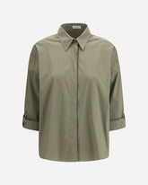 Camicia monili brillanti - VERDE | Base Blu