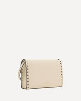 Rockstud Small Shoulder Bag - CREAM | Base Blu