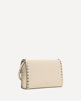 Rockstud Small Shoulder Bag - CREAM | Base Blu