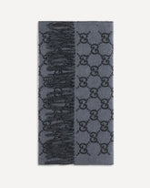 GG cashmere Scarf - BLUE | Base Blu