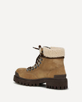 Combat Strike Ankle Boots - BEIGE | Base Blu