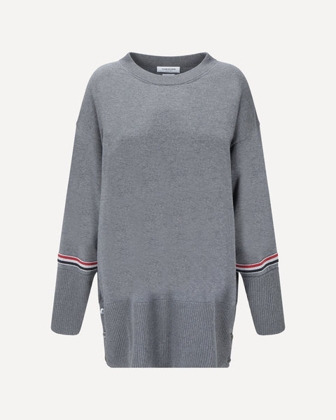 THOM BROWNE Sweater GREY | Base Blu