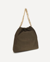 Borsa a Mano mini Tote Falabella  - MARRONE | Base Blu