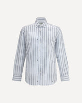 Camicia a righe - BIANCO | Base Blu