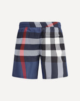 Archivio Check Swimshorts - BLUE | Base Blu