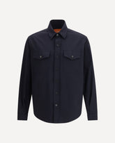Camicia in tessuto tecnico  - BLU | Base Blu