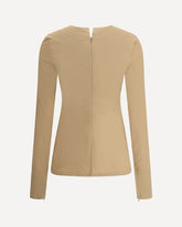 Terry Long Sleeve Jersey - BEIGE | Base Blu