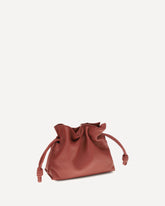 Borsa Pouch Flamenco mini - ROSSO | Base Blu