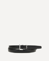 Cassandre slim Belt - BLACK | Base Blu