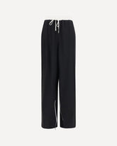Pantaloni in seta  - NERO | Base Blu