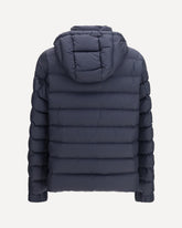 Arneb short Hooded Puffer Jacket - BLUE | Base Blu