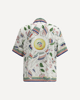 Cuban Collar Shirt - MULTICOLOUR | Base Blu