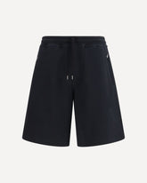 Cotton jogging Shorts - BLACK | Base Blu