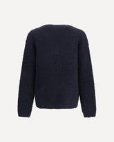Alpaca blend Pullover - BLUE | Base Blu