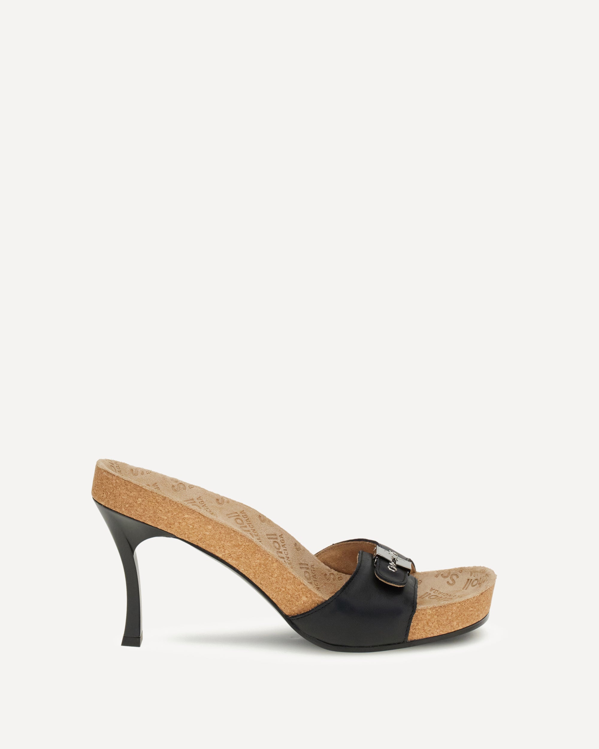 BALENCIAGA Balenciaga x Scholl Sandals BLACK | Base Blu BALENCIAGA Balenciaga x Scholl Sandals BLACK | Base Blu