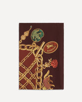 Silk Scarf - BORDEAUX | Base Blu
