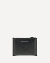 Pouch in pelle  - NERO | Base Blu
