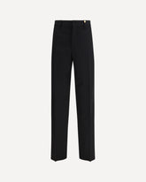 Formal wool Trousers - BLACK | Base Blu