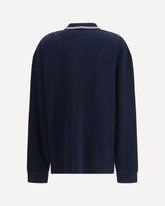 Polo a maniche lunghe - BLU | Base Blu