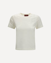 Cotton T-shirt - WHITE | Base Blu