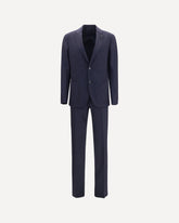 Wool-blend tailored Suit - BLUE | Base Blu
