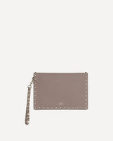 Flat Rockstud Pouch - GREY | Base Blu