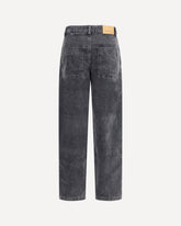 Pantaloni in velluto a costine  - NERO | Base Blu