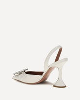 Begum slingback Pumps - WHITE | Base Blu