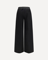 Tailored virgin wool Pants - BLACK | Base Blu