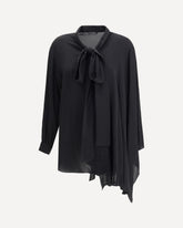 Silk Blouse - BLACK | Base Blu