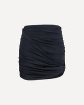 Minigonna da Bagno drappeggiata - NERO | Base Blu