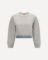 Cropped Sweatshirt - GREY | Base Blu