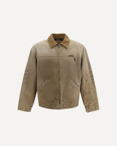 Reversible Workwear Jacket - BEIGE | Base Blu