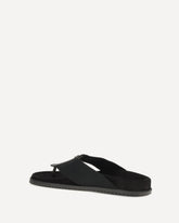 Logo thong Sandals - BLACK | Base Blu