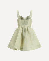 Rebellion Drape Mini Dress - GREEN | Base Blu