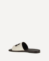 Canvas slide Sandals - BEIGE | Base Blu