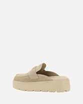 Loafers Mules - BEIGE | Base Blu